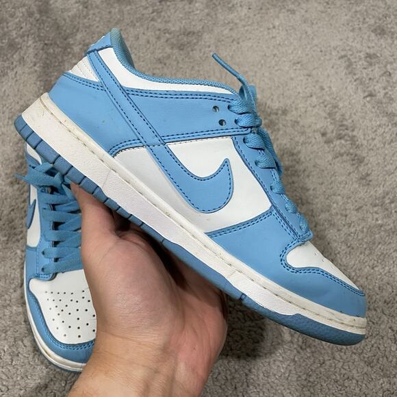 Nike Dunk Low University Blue Womens Size 6.5 DD1391-102 Sneakers - Picture 3 of 9